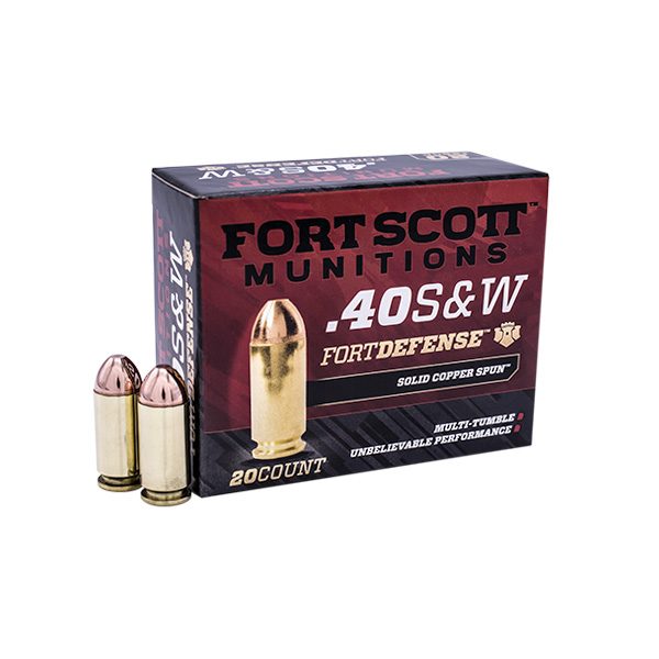 Fort Scott 40 S&W 125gr TUI Defense
