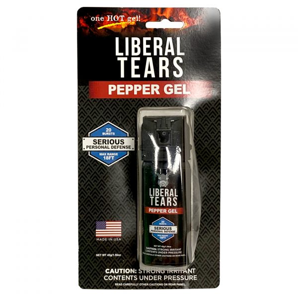 Liberal Tears Pepper Gel Blister Packaging