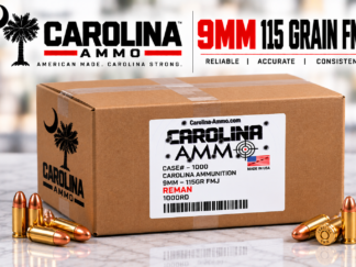 Carolina Ammo REMAN 9mm 115gr FMJ - Bulk