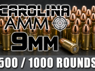 Carolina Ammo 9mm 115gr FMJ - New Brass - Bulk