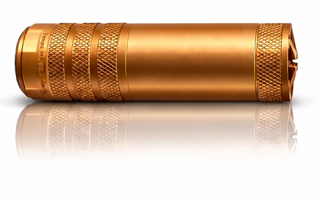 TMP Suppressors WYLDE .223/5.56MM Standard NATO 6-Baffle Suppressor - Titanium - Image 4
